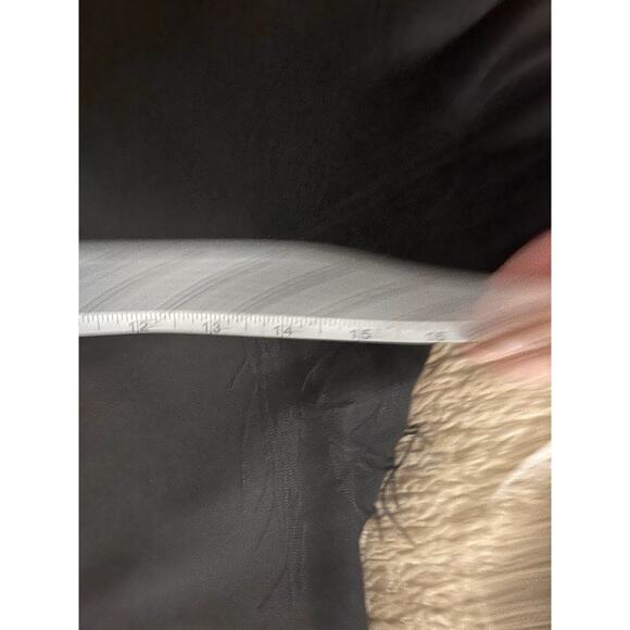 Zara Black Suede Western Dress Tassel Fringe Long Sleeve Size Small Cowgirl - Picture 8 of 8